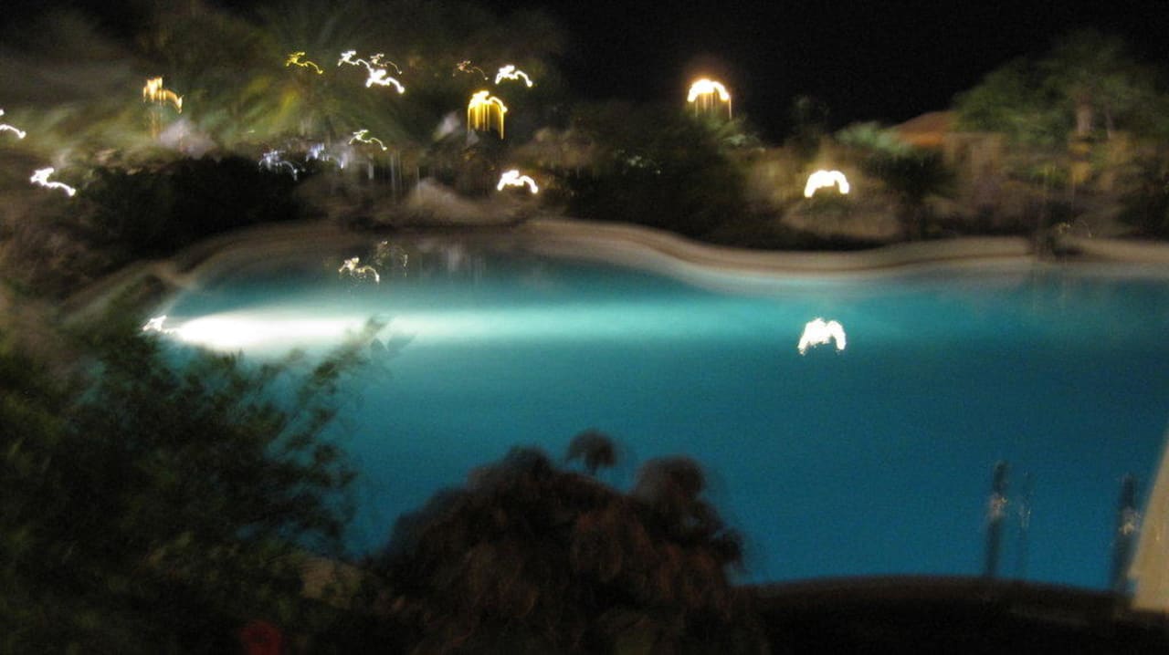 Der Pool in der Nacht Gran Tacande Wellness & Relax Costa Adeje
