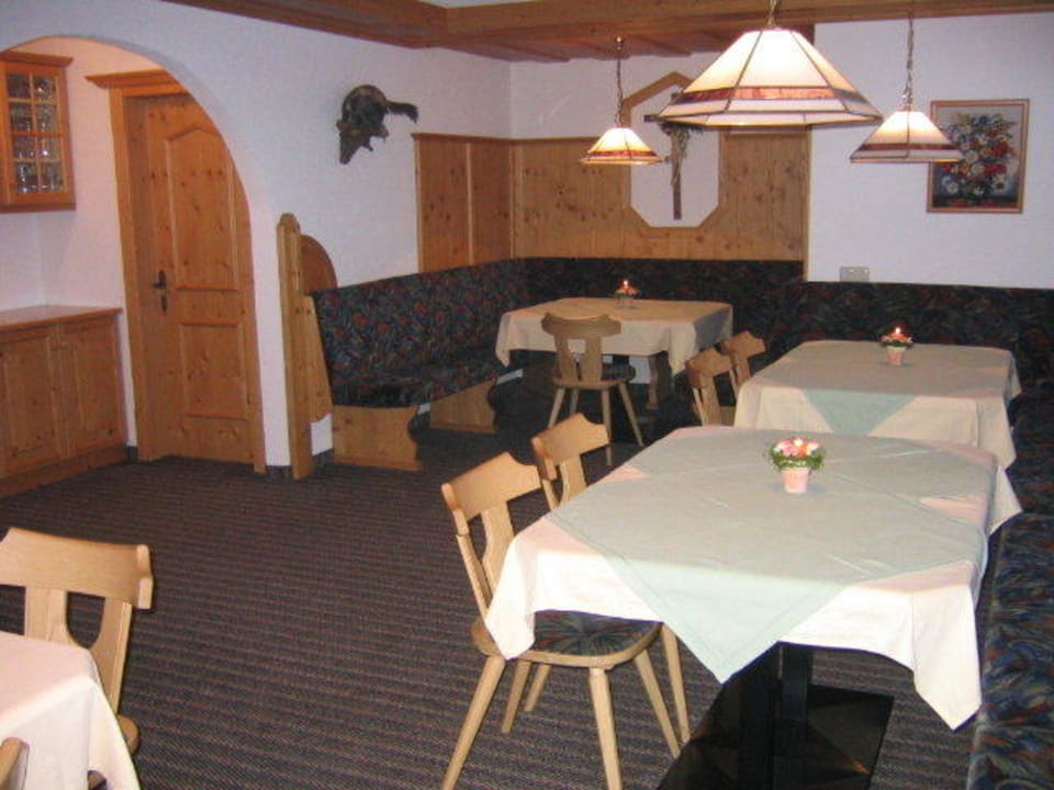 Frühstücks- und Aufenthaltsraum Landhaus Jehle