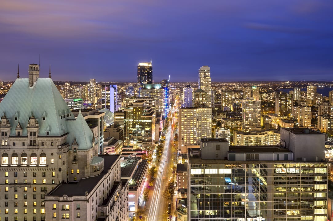 Ausblick Hotel Hyatt Regency Vancouver