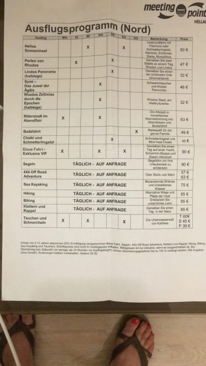 Sport & Freizeit Pegasos Deluxe Beach Hotel