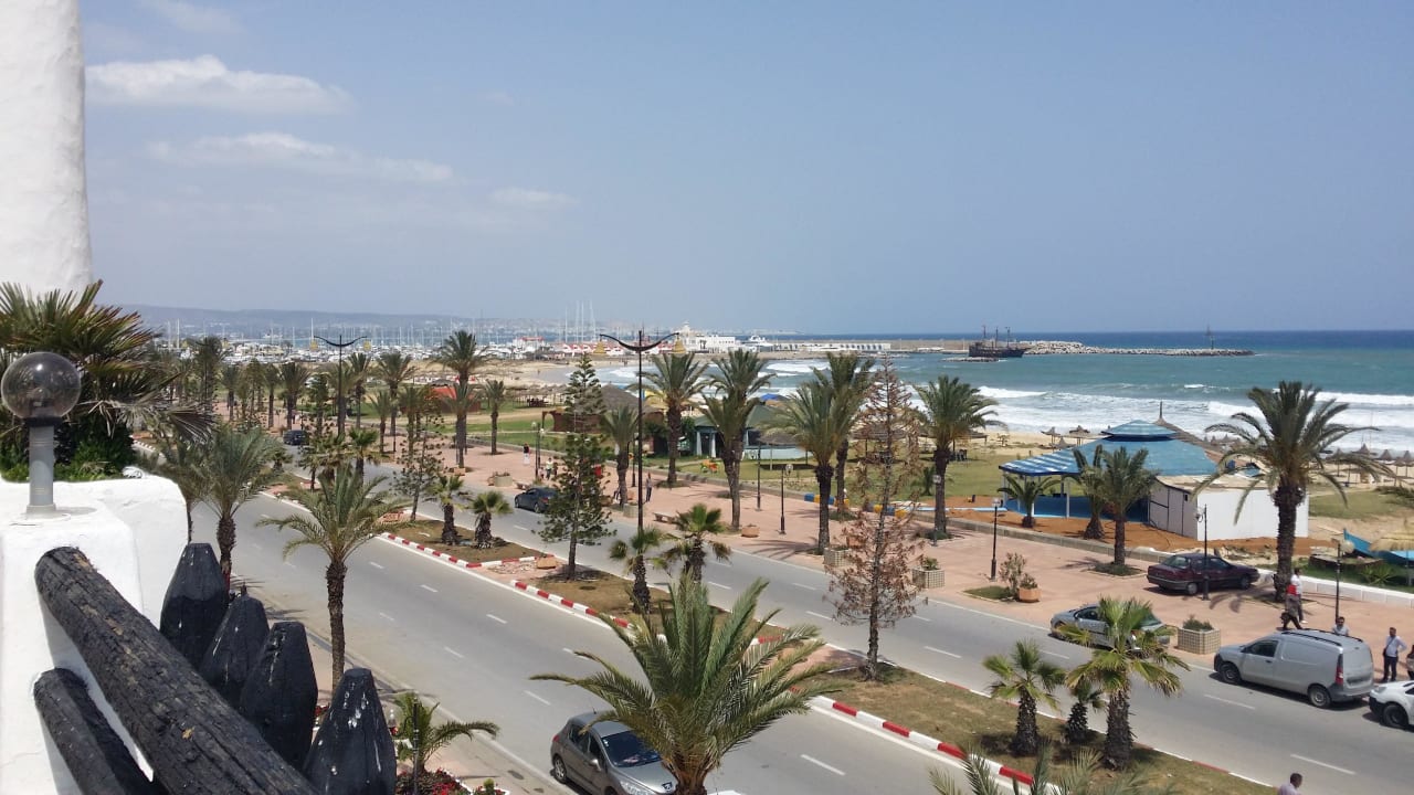 Ausblick aus dem Zimmer Hotel Yasmine Beach Resort