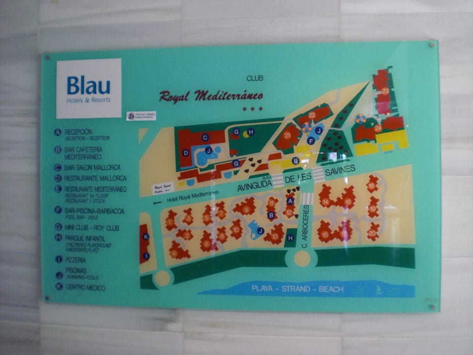 Gesamtansicht Hipotels Mediterraneo Club