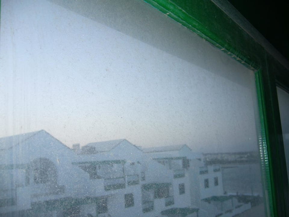 Ausblick nur wenn man etwas erkennen kann Apartments Galeon Playa