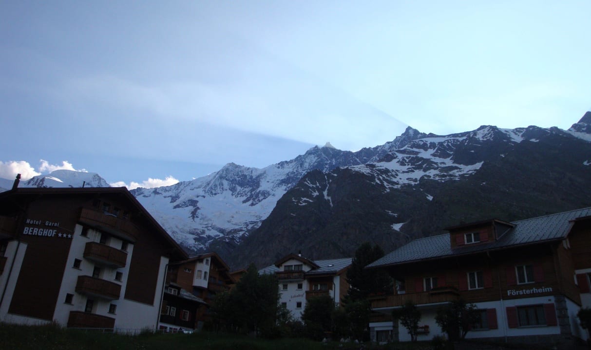 Abendstimmung Hotel Garni Berghof