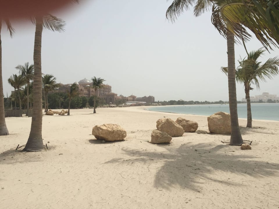 Privatstrand vom Emirates Palace Emirates Palace Mandarin Oriental