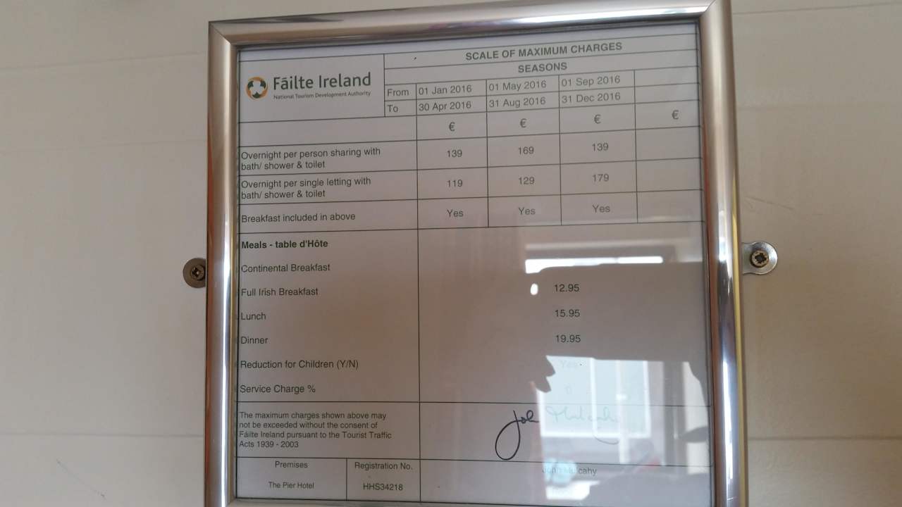 Zimmerpreise Hotel The Pier