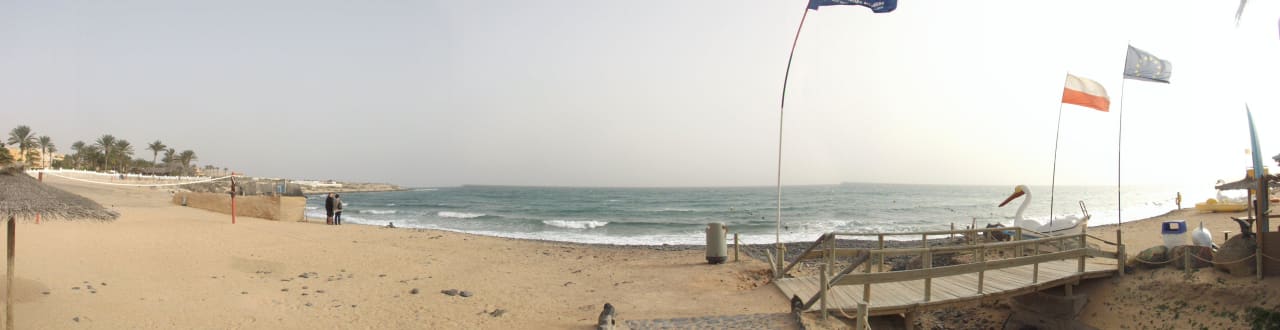Rundblick auf den Strand SBH Fuerteventura Playa