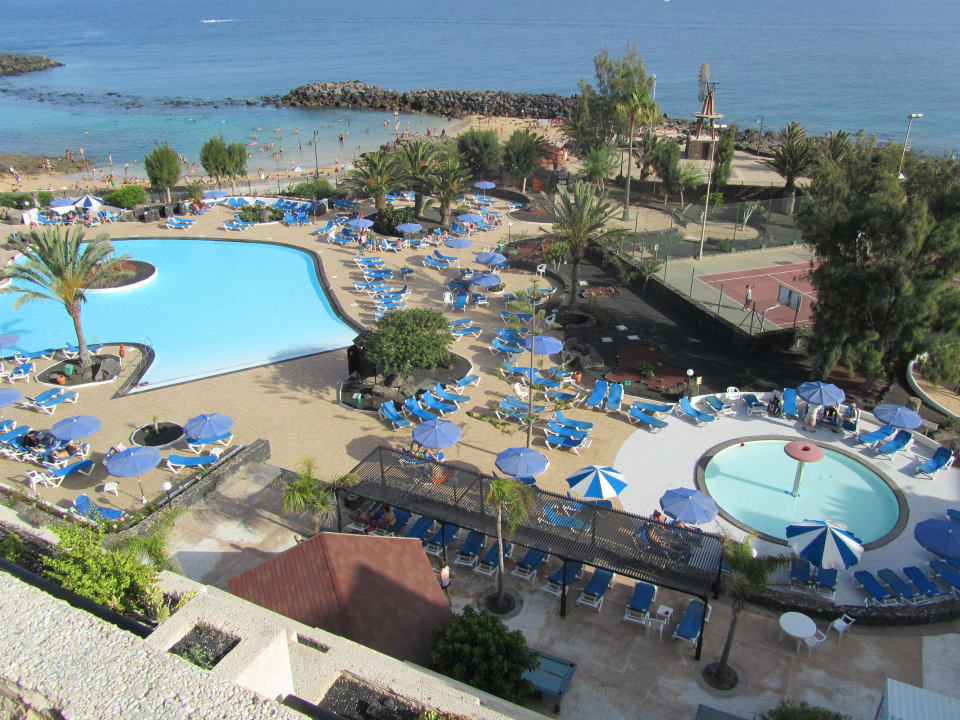 Blick aus Zimmer 509 Hotel Grand Teguise Playa