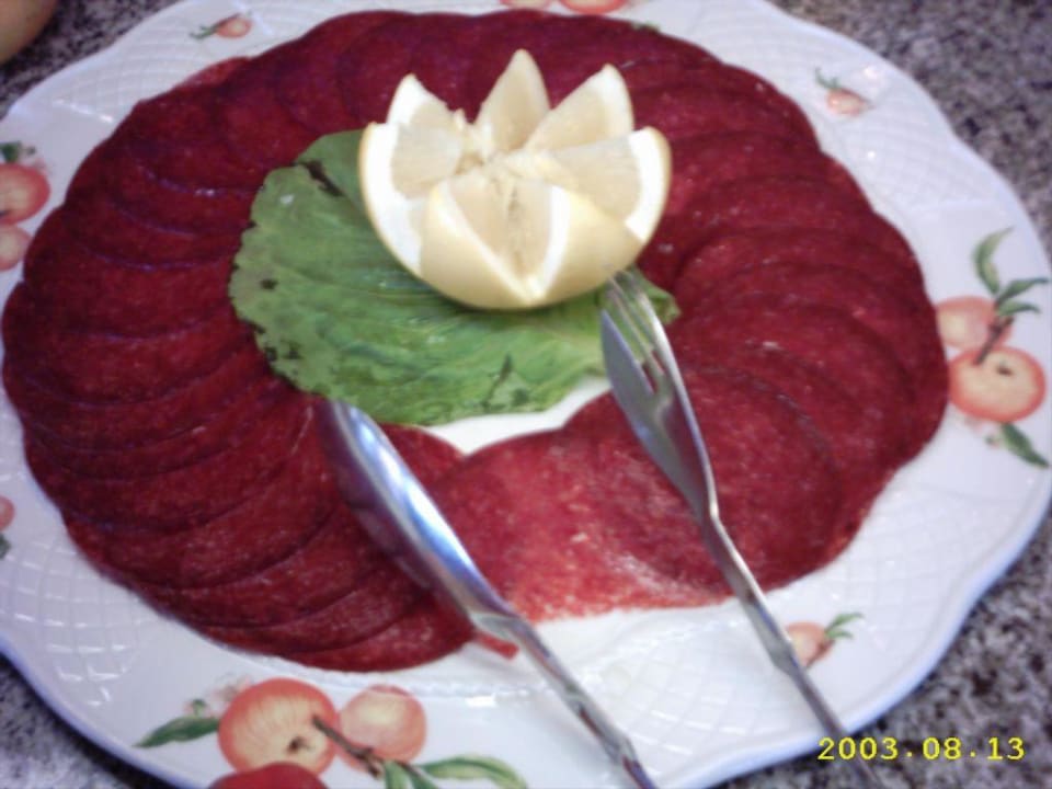 durcheschwitzte Salami AluaVillage Fuerteventura