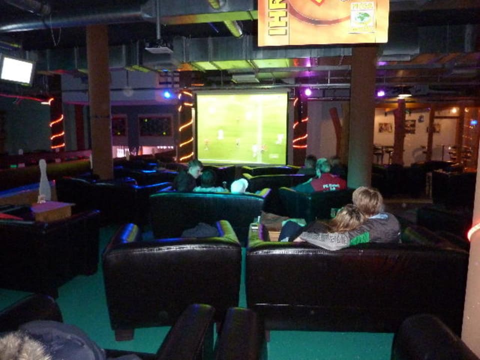 Sportsbar in der Freizeitwelt Hasseröder Ferienpark
