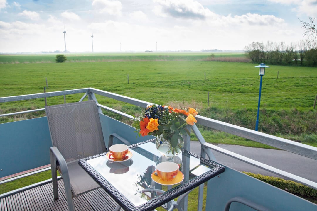 Ausblick Nordseekrabbe Appartements