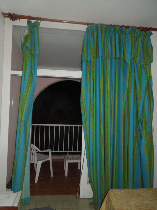 1. Unterkunft, Gardinen? Starfish Cuatro Palmas