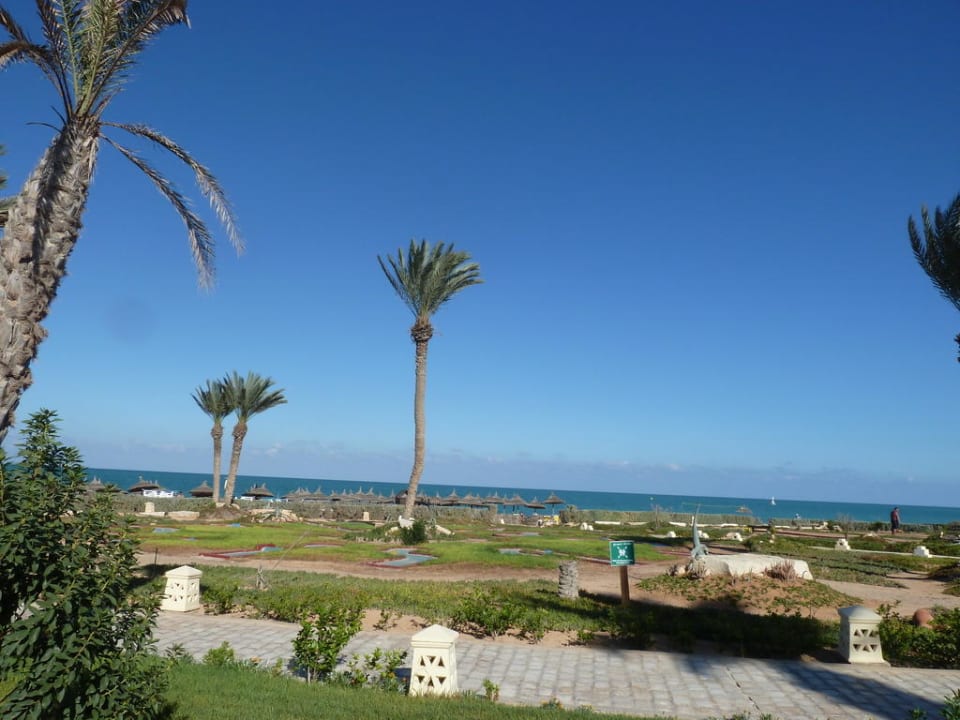Blick Richtung Strand Vincci Safira Palms