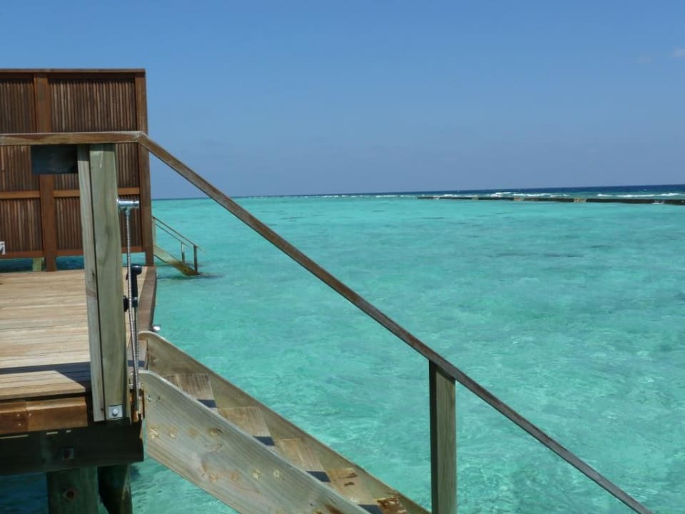 Ausblick Ostseite Veligandu Maldives Resort Island