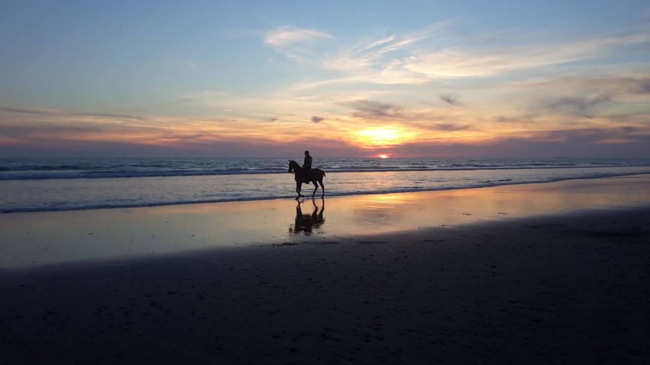 Abendstimmung am Strand Hipotels Barrosa Garden