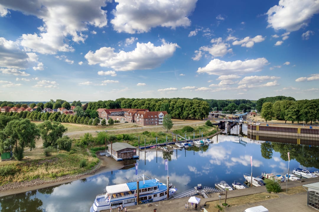 Ausblick Hotel Dömitzer Hafen