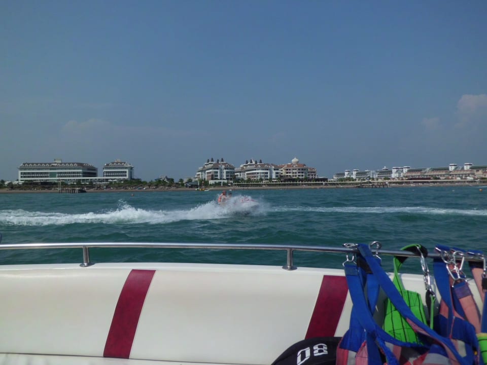 Hotel vom Meer gesehen Sherwood Dreams Resort