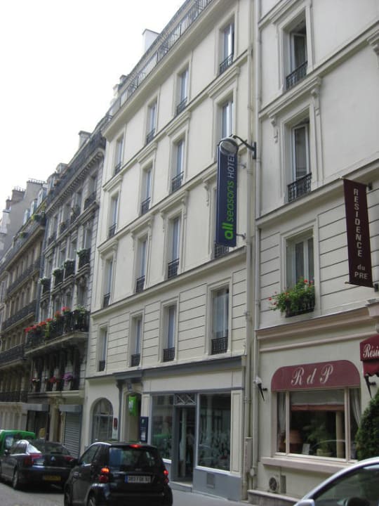 Das Hotel von außen ibis Styles Paris Lafayette Opera