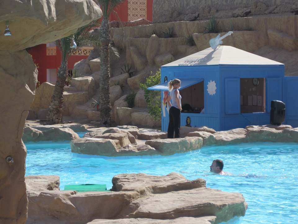 Hauptpool Pickalbatros Alf Leila Wa Leila Resort - Neverland Hurghada