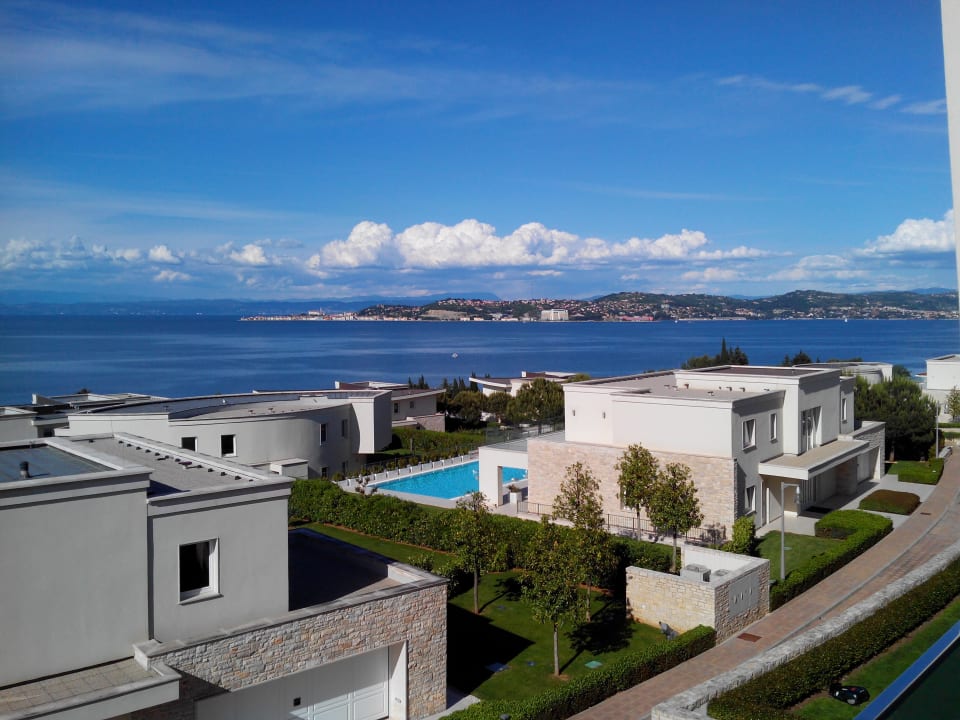 Blick auf Piran Kempinski Hotel Adriatic Istria Croatia