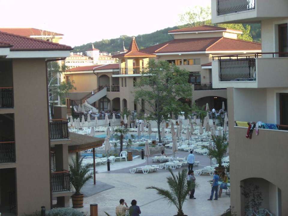 Aufnahme vom Balkon HVD Clubhotel Miramar
