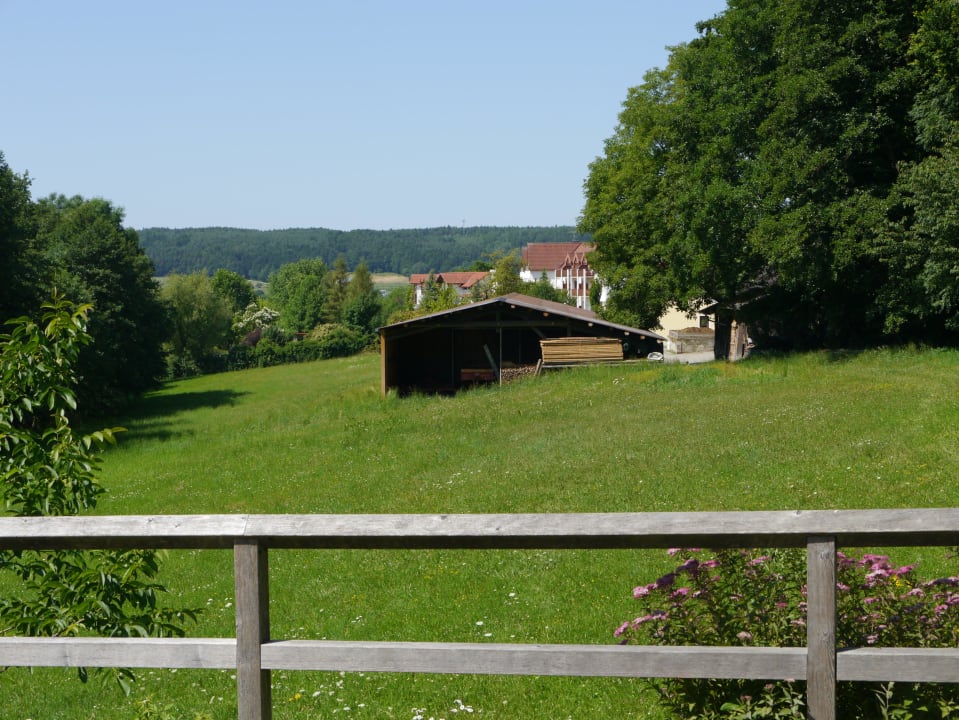 Ausblick von der Oase Heilthermen Resort Bad Waltersdorf