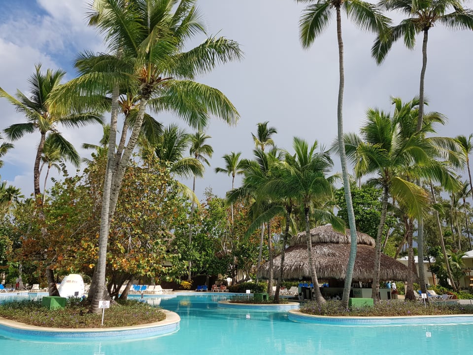Einer der 4 Poolanlagen mit Poolbar und täglicher Animation  Impressive Premium Punta Cana