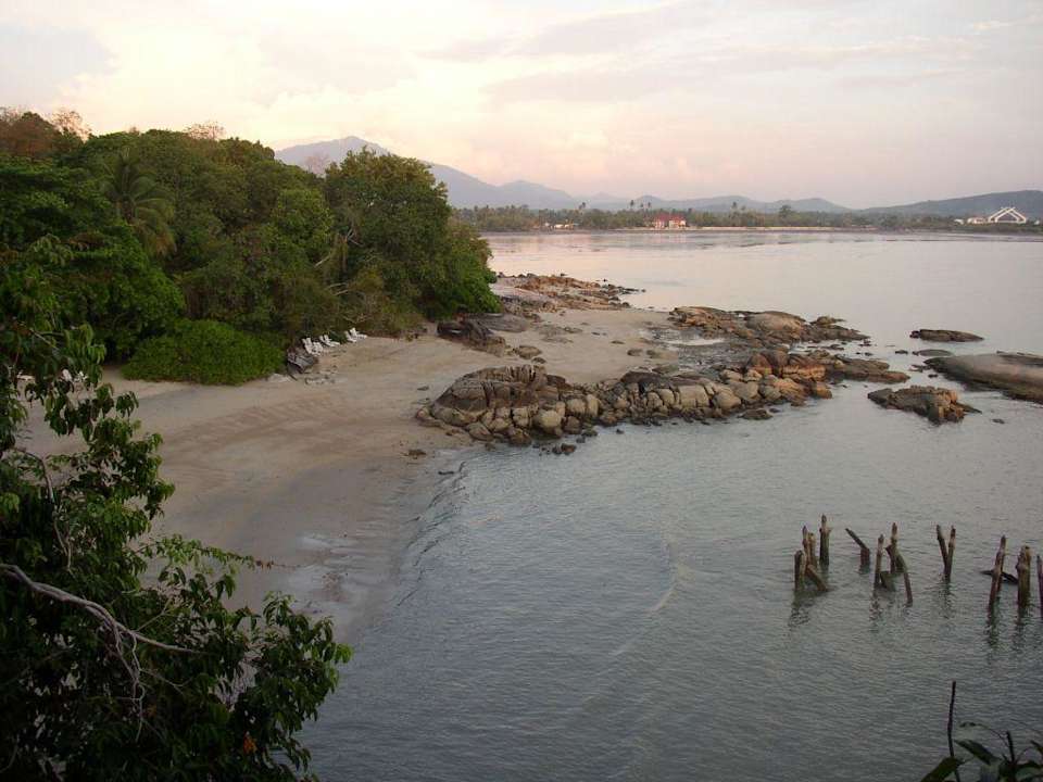 Strand beim Fitness Center Hotel Sheraton Langkawi Beach Resort
