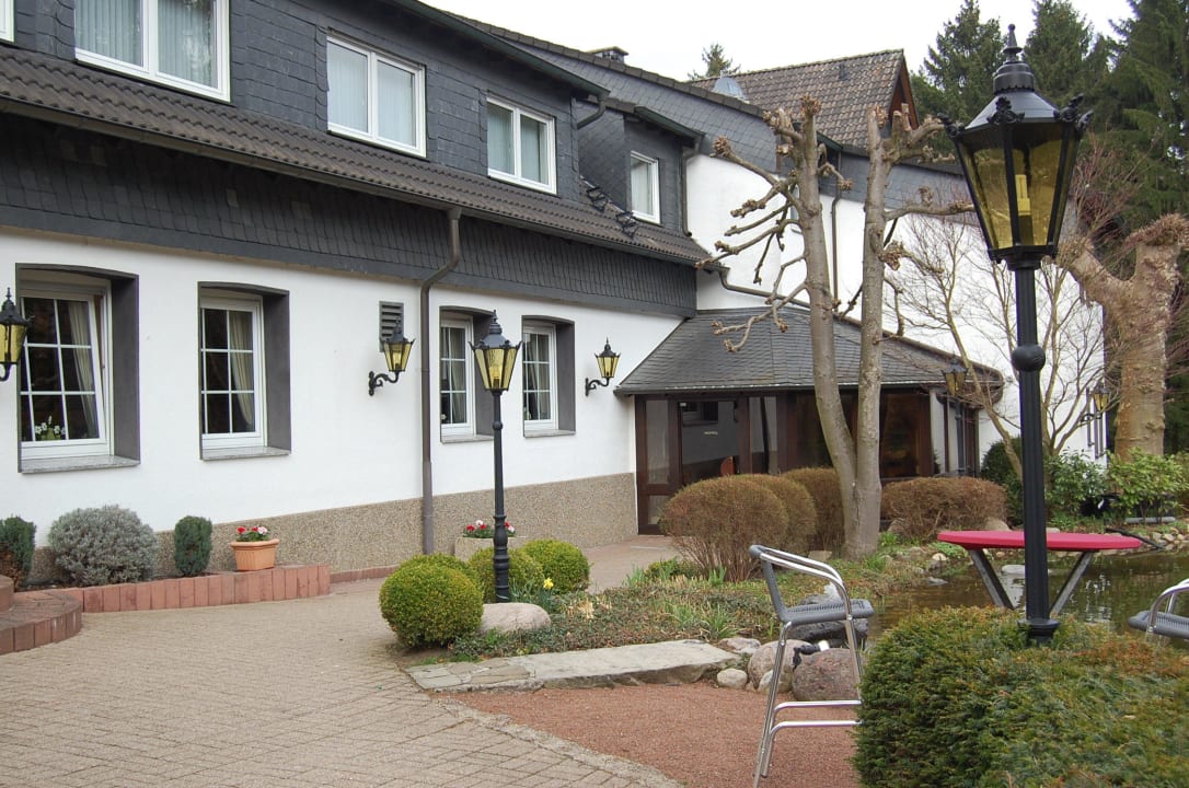 Eingang zu den Zimmern Hotel Zum Hackstück