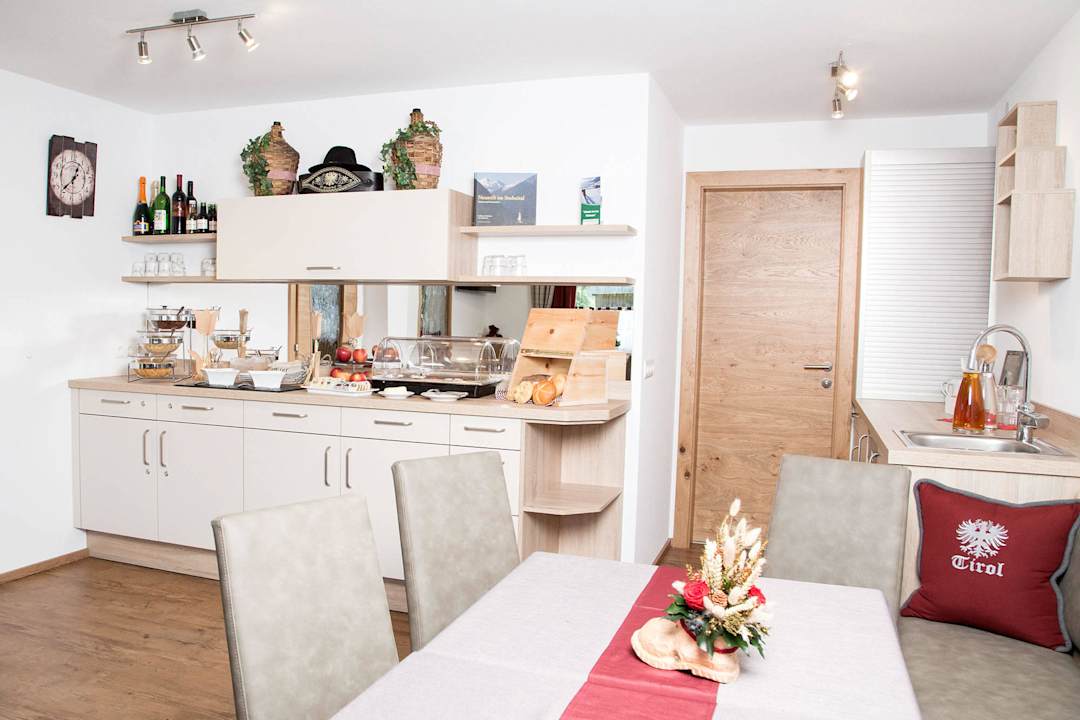 Frühstücksraum Pension Hieserhof