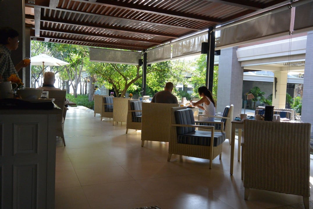 Frühstücksterrasse Hotel Rest Detail Hua Hin