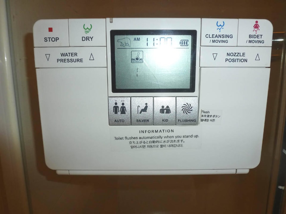 Display der Toilette The Plaza Hotel