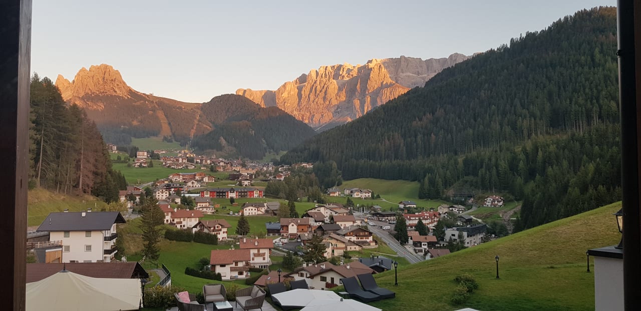 Ausblick Hotel Rodella