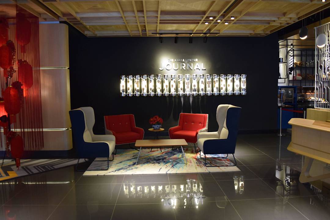 Lobby des Hotels The Kuala Lumpur Journal Hotel