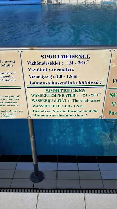 Thermalbad ausserhalb Club MenDan Aparthotel