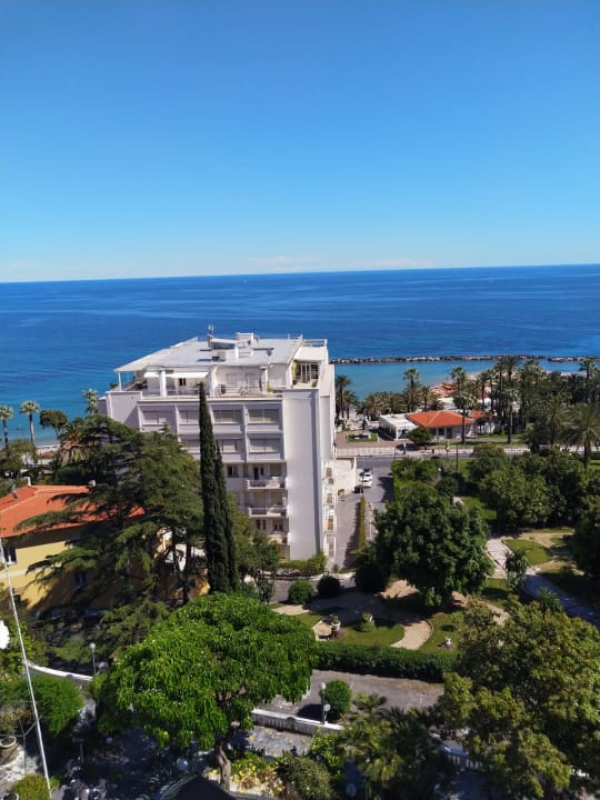 Ausblick Grand Hotel Des Anglais