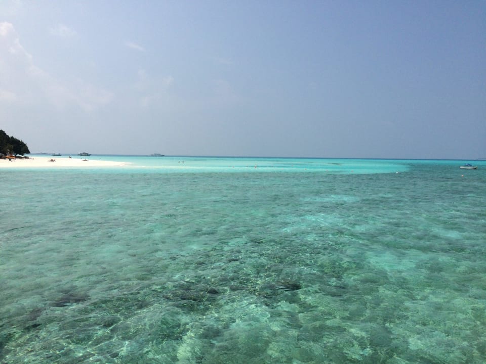 Unsere Zimmeraussicht  Meeru Maldives Resort Island