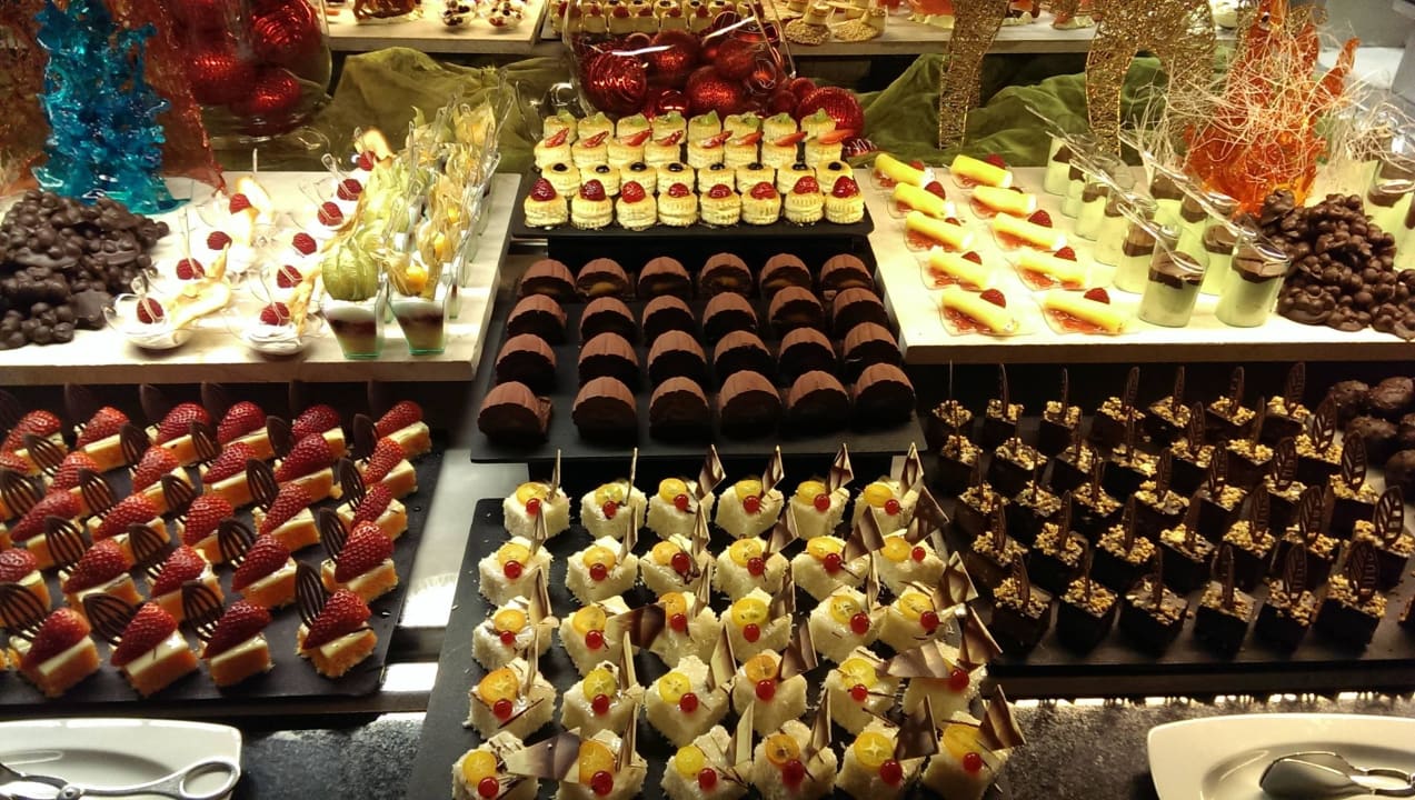 Desserts Silvester-Buffet Hipotels Hipocampo Playa