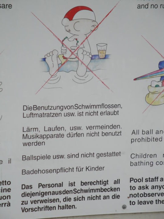 Verbote 3 Camping Portofelice