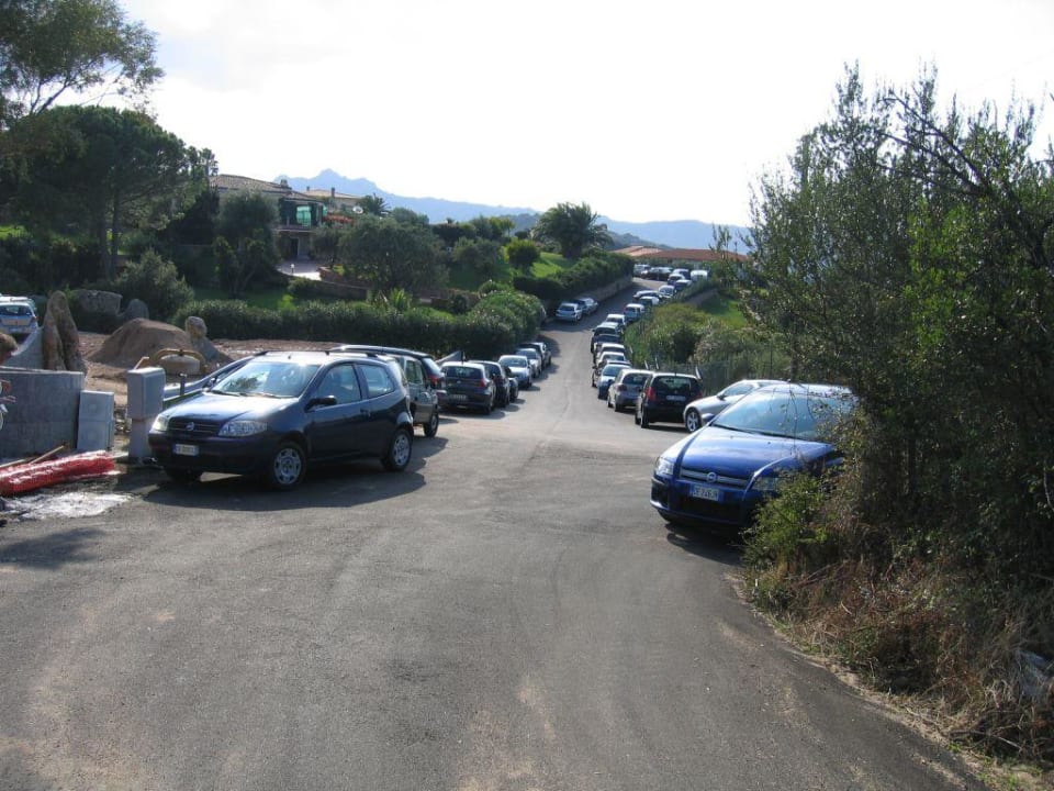Hotelzufahrt bei Hochzeit Hotel Pulicinu