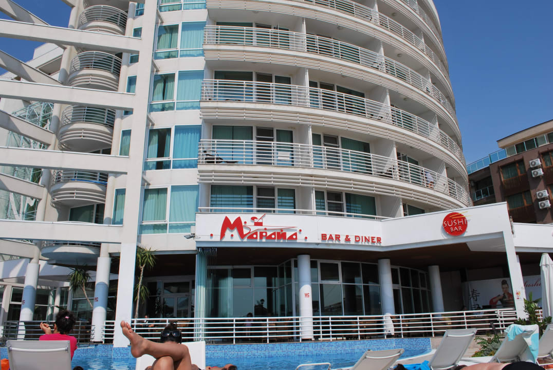 Vom Pool aus Effect Grand Victoria Hotel