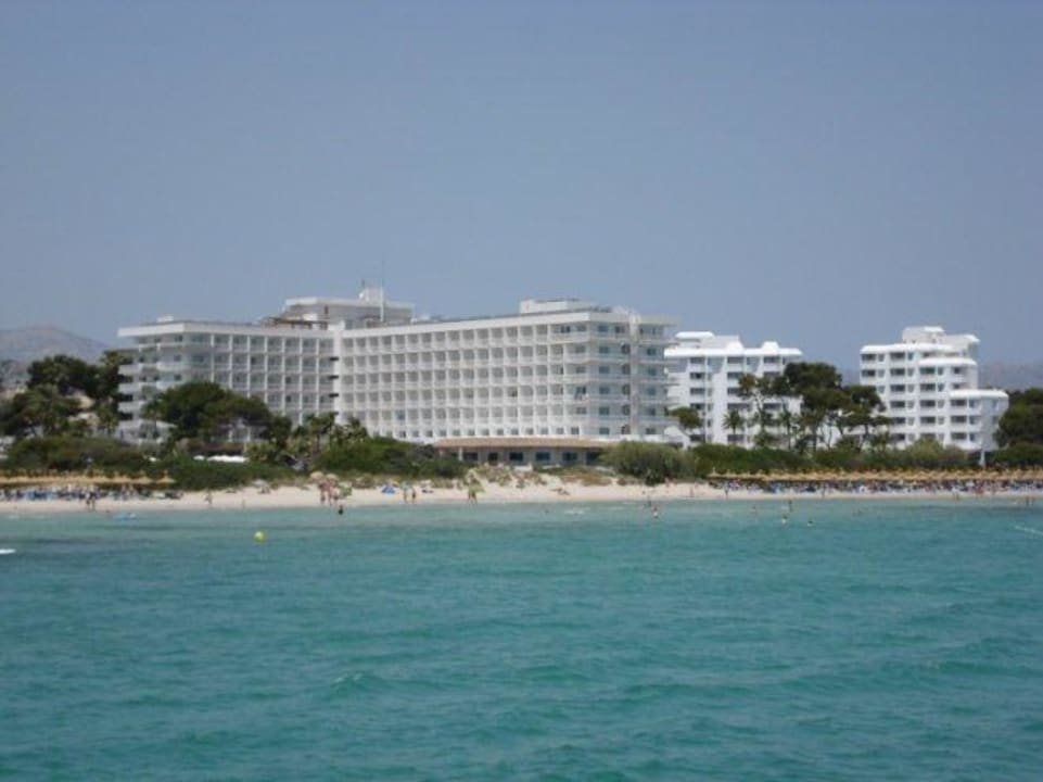 Hotel vom Meer aus Playa Esperanza Resort