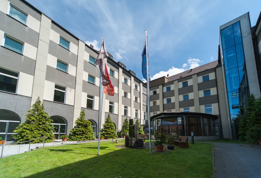 Der Innenhof Gästehaus St. Bonifatiuskloster