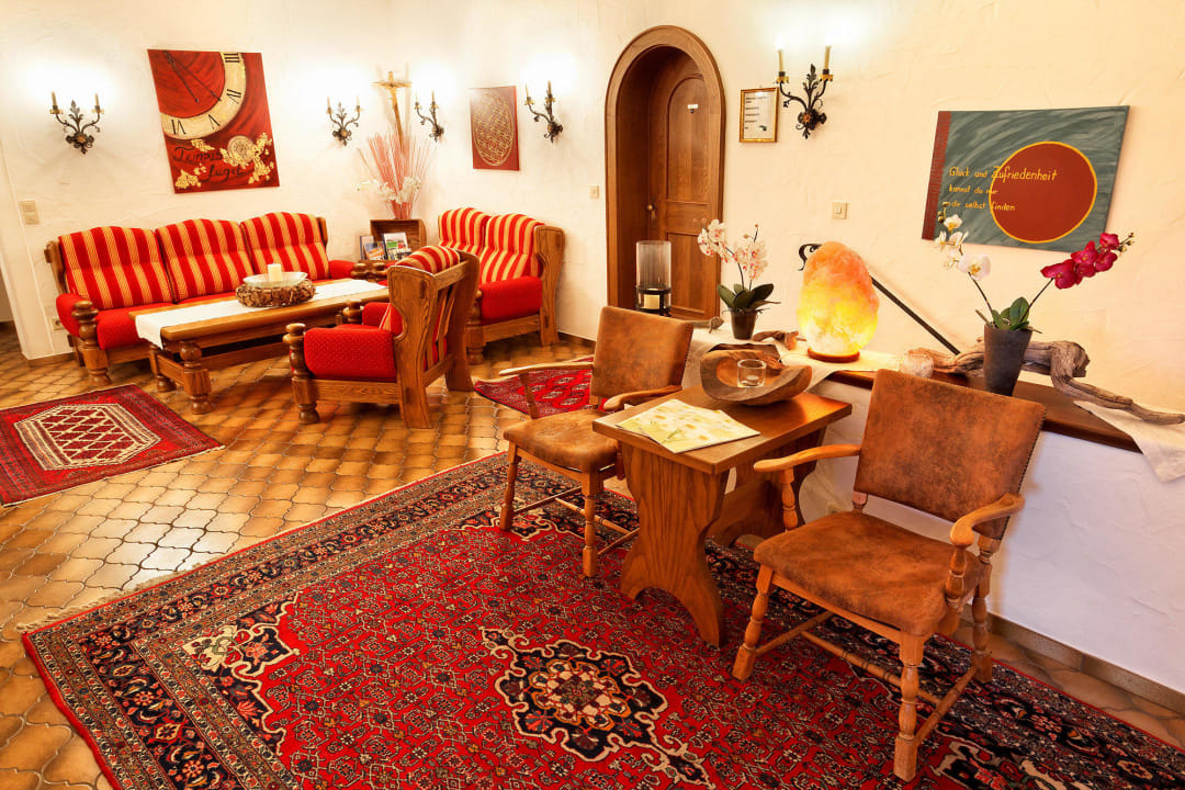 Lobby im Hotel Wetterstein Ferienhaus Wetterstein