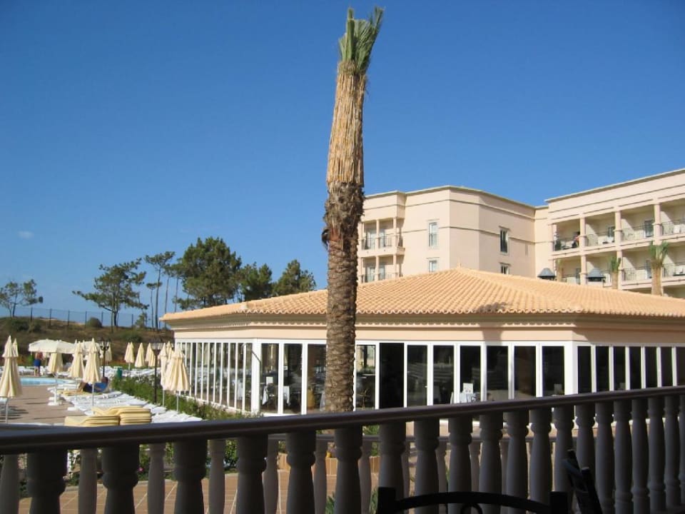 Blick von der Terrasse beim Frühstück PortoBay Blue Ocean