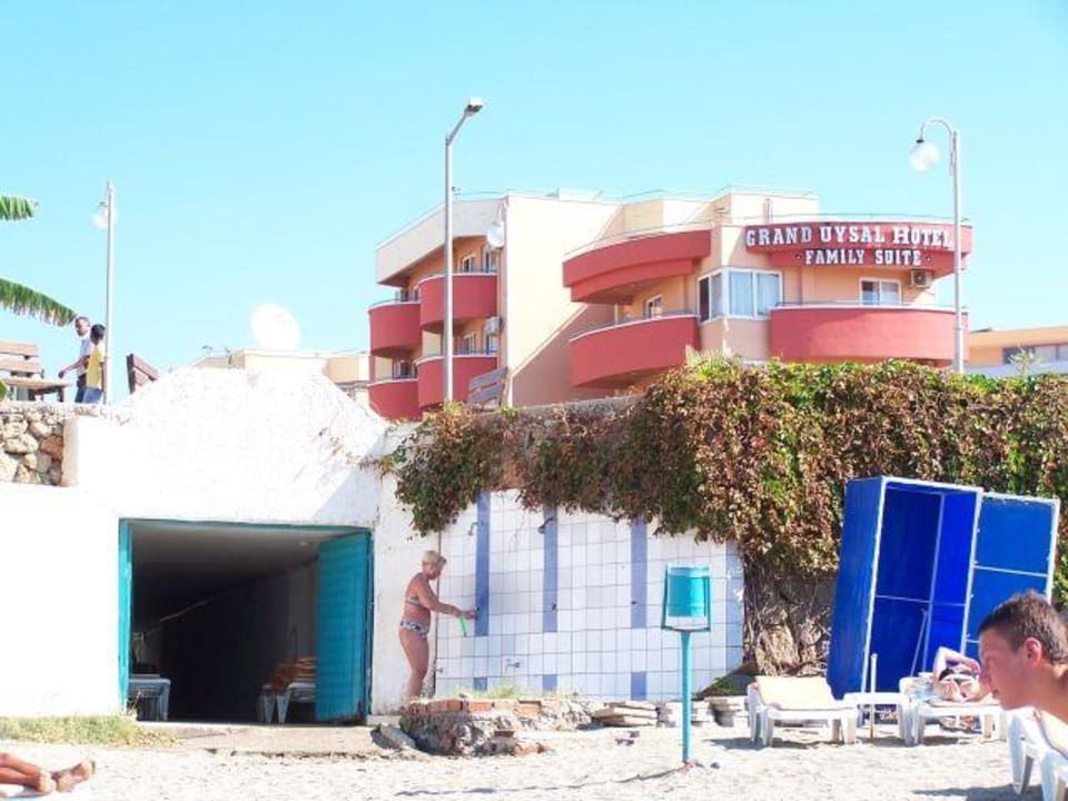 Hotel vom Strand aus Grand Uysal Beach & Spa Hotel