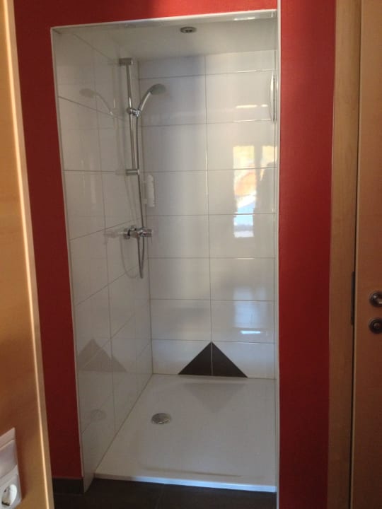 Dusche ohne Tür Landgasthof Wöhrer