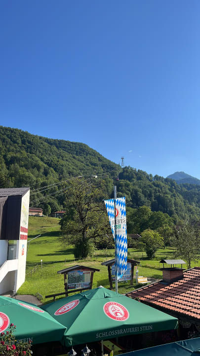 Ausblick Pension Mühlwinkler Hof