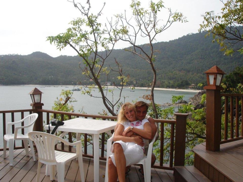 Aussenrestaurant mit Ausblick Panviman Resort Koh Phangan