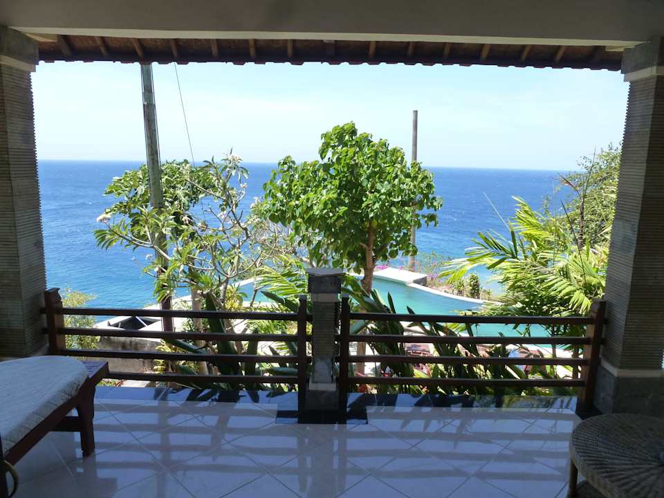 Terrasse mit Ausblick Wawa Wewe Rock Villa